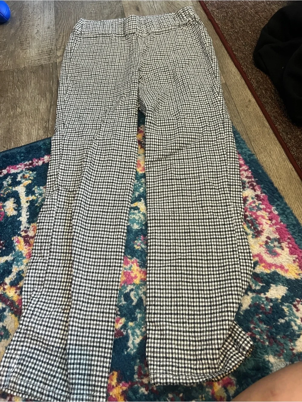 Free people plaid trousers xs